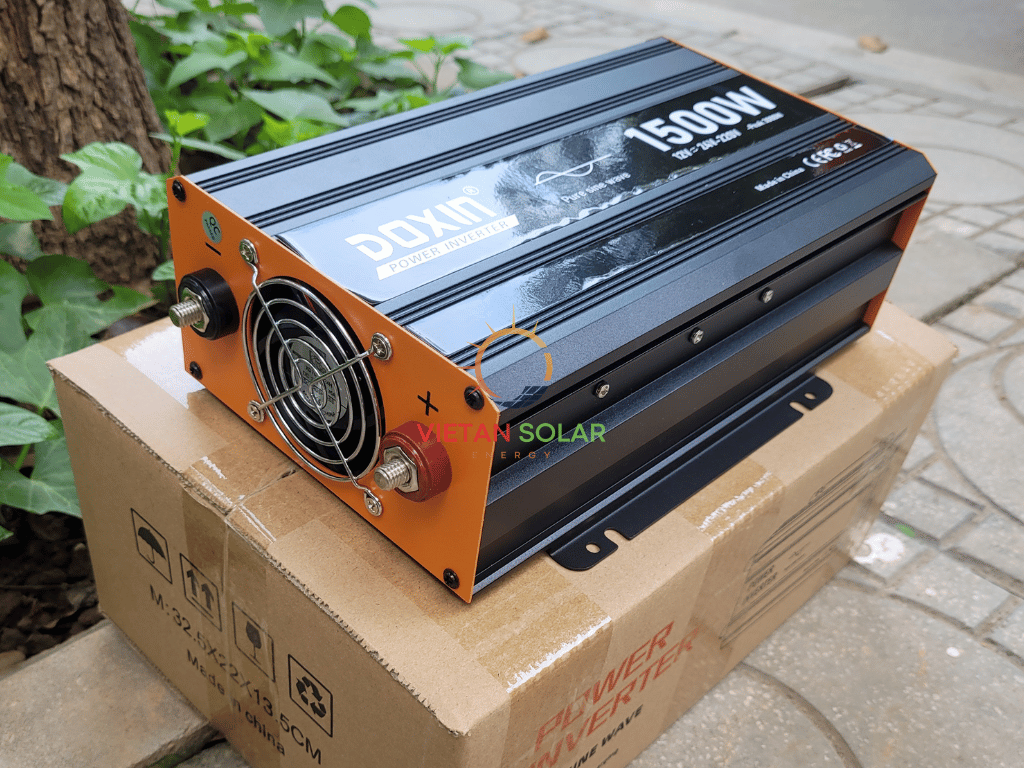 Kích điện 12v lên 220v sin chuẩn 1500w doxin